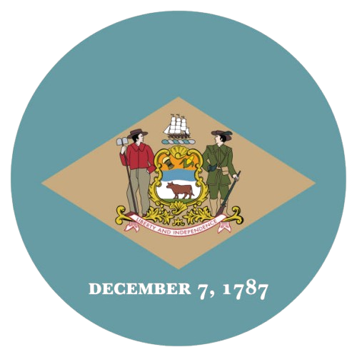 Delaware state flag - BRC